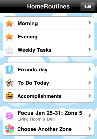 HomeRoutines is an app to manage repititive tasks and routines in your daily life.