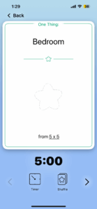 One Thing at a Time card