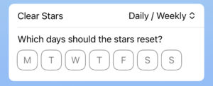 Stars Reset