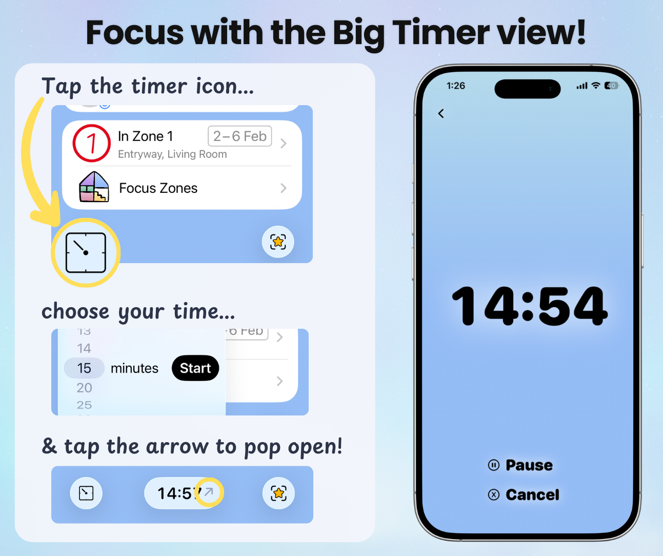 Improving the Big Timer - Home Routines
